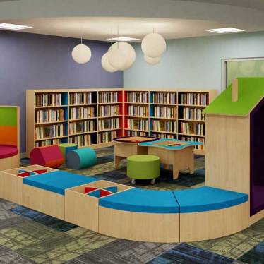 Library Soft Seating in Daman